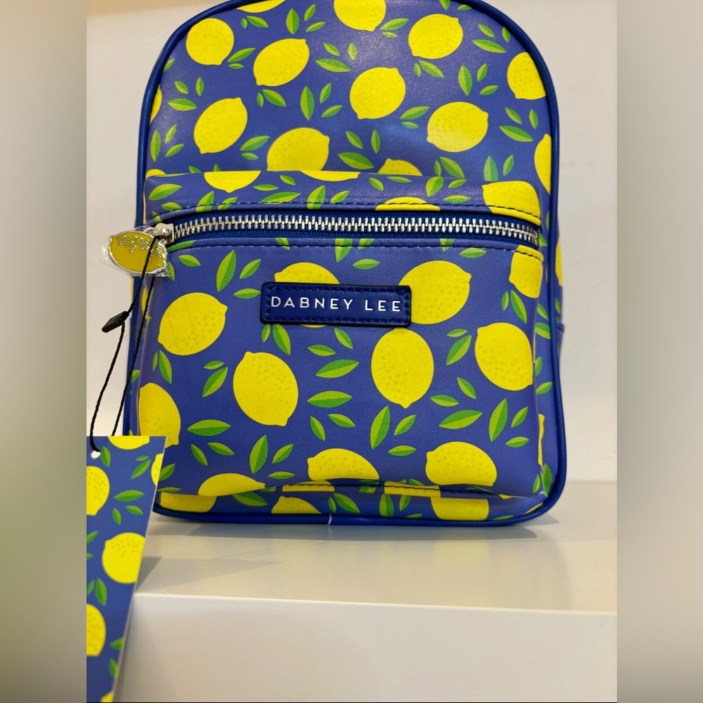 Dabney Lee Vibrant Blue Lemon Backpack